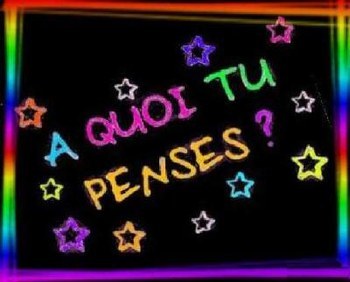 Petite pensée ...